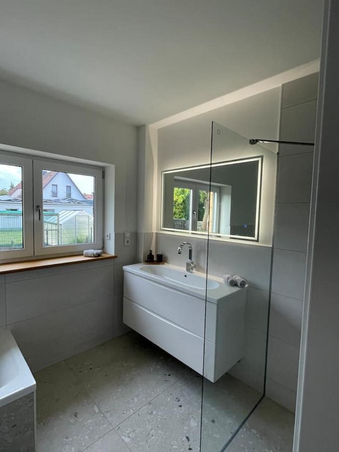 Alte Zahnstation Laussnitz Villa Ngoại thất bức ảnh